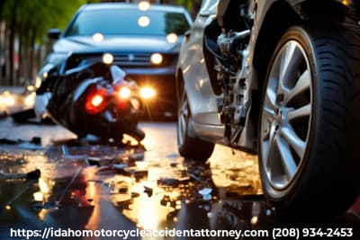 image of Idaho Motorcycle Accident Attorney Failure To Yield Accidents